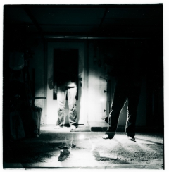 Flashlight Experiments. Camera; Kiev 88, Film: Kodak BW400CN.