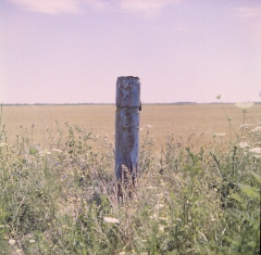 looking at things | abandoned. camera: lubitel 166. film: kodak portra. location: burgenland, austria.