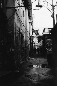Street Art Tel Aviv, Nikon FE, Kodak Tri-X 400 @ 3200, Rodinal